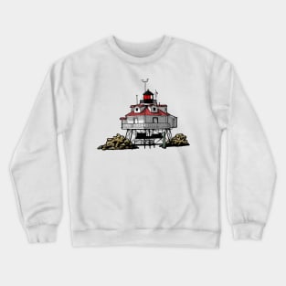 Thomas Point Lighthouse Crewneck Sweatshirt